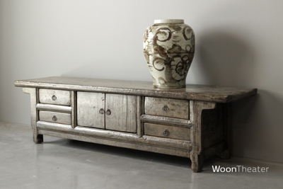 Origineel oud dressoir laag