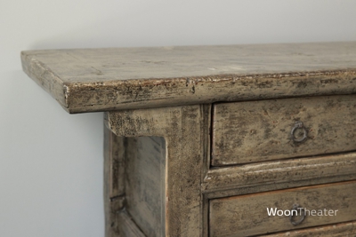 Origineel oud dressoir laag