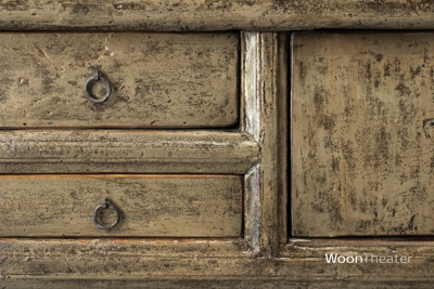 Origineel oud dressoir laag
