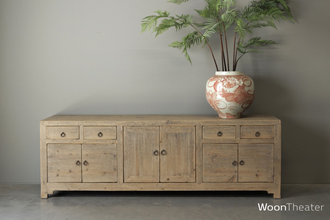 Origineel oud dressoir laag