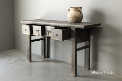 Origineel oude wandtafel 