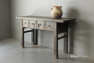 Origineel oude wandtafel 