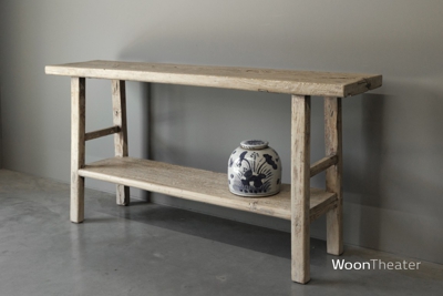 Origineel oude wandtafel met plank