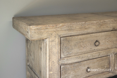 Sideboard 7 lade | oud hout
