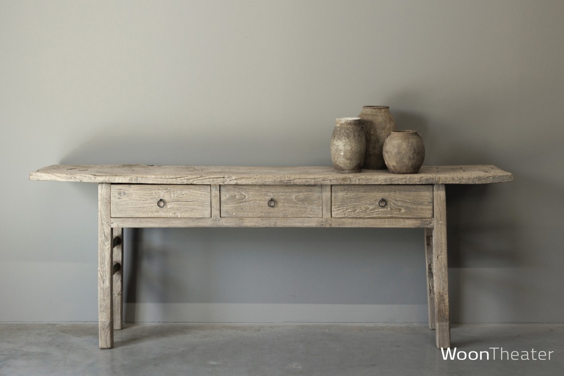 Origineel oude wandtafel 