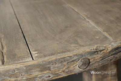 Origineel oude salontafel | rond