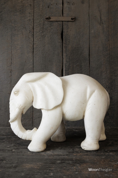 Vintage olifant | marmer