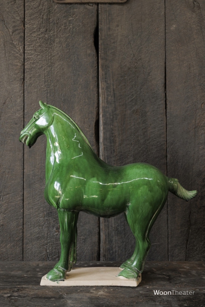 Decoratief beeld | keramiek | paard