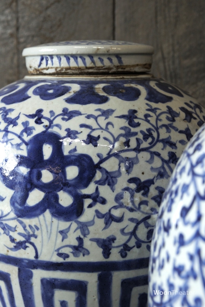 Vintage gemberpot XL | China