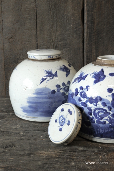 Vintage gemberpot XL | China