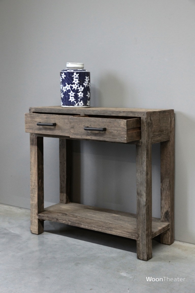 Rustieke oud houten haltafel | Amsterdam