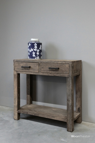 Rustieke oud houten haltafel | Amsterdam