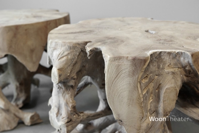 Wortelhouten organische bijzettafel | Indonesie